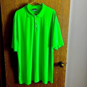 Nike Lime Green golf polo